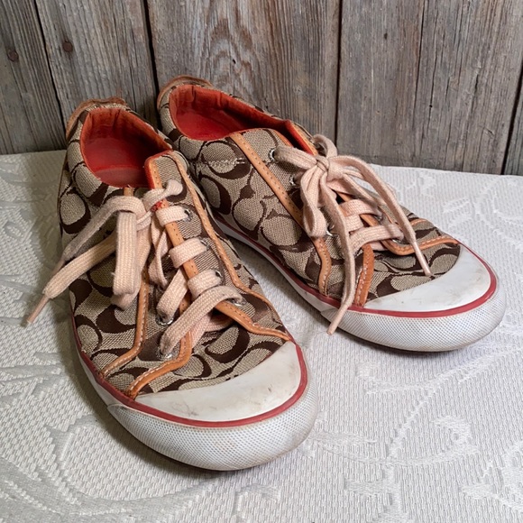 Coach Barrett Signature Sneakers Shoes - Picture 1 of 6